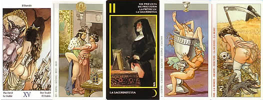 Erotische Tarot Decks