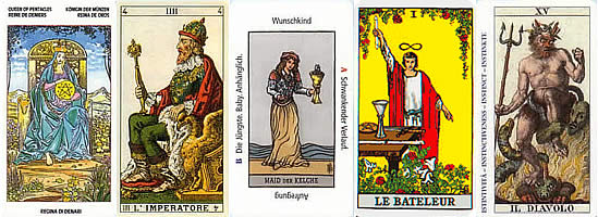 Historische und klassische Tarot Decks von Esoterikshopping.de