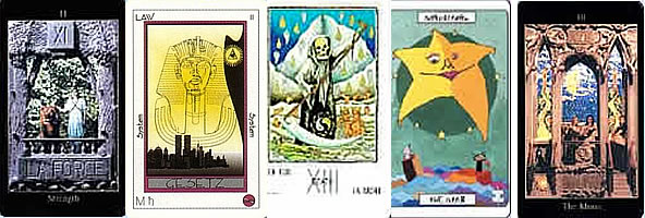 Spirituelle, psychologische und moderne Tarot Decks 